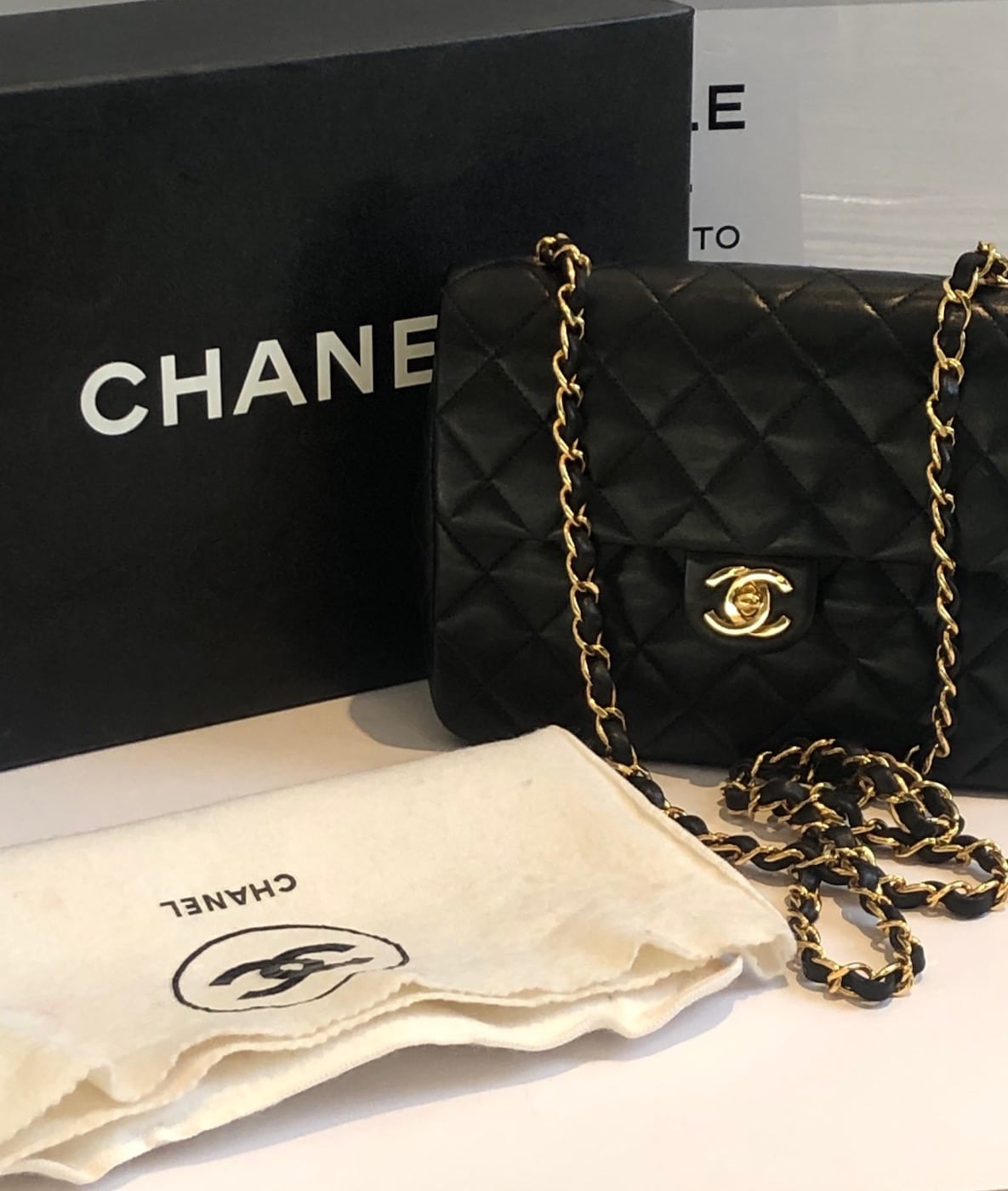 used chanel classic flap bag