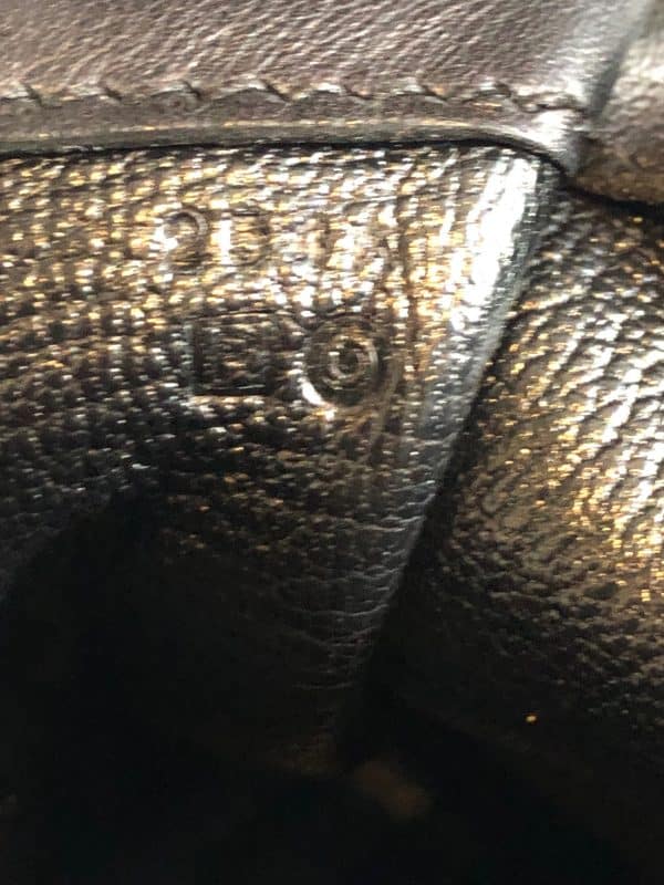 hermÈs 'etribelt' handbag in black leather 2012 w/box