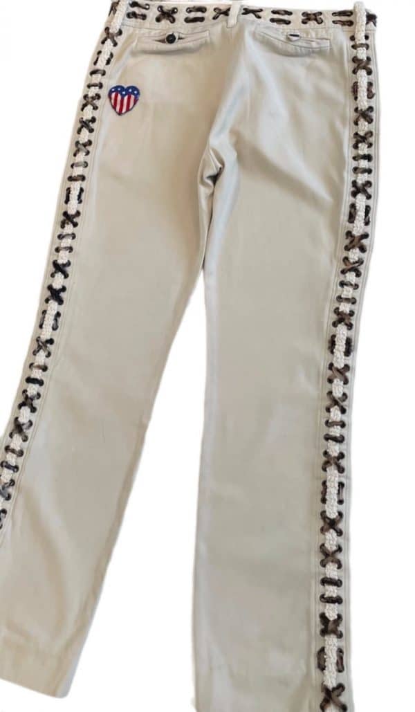yves saint laurent by tom ford 2002 trousers pants mombassa safari collection