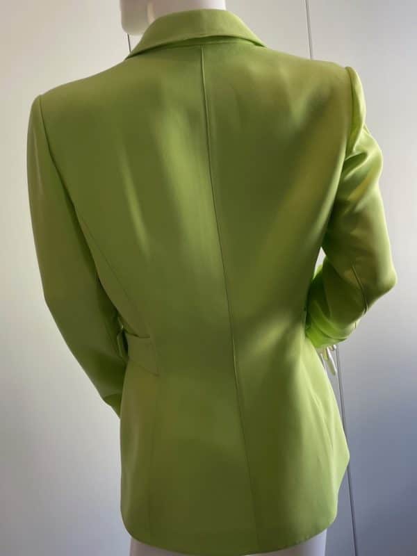 thierry mugler couture rare sculptural curved jacket blazer c.1990s
