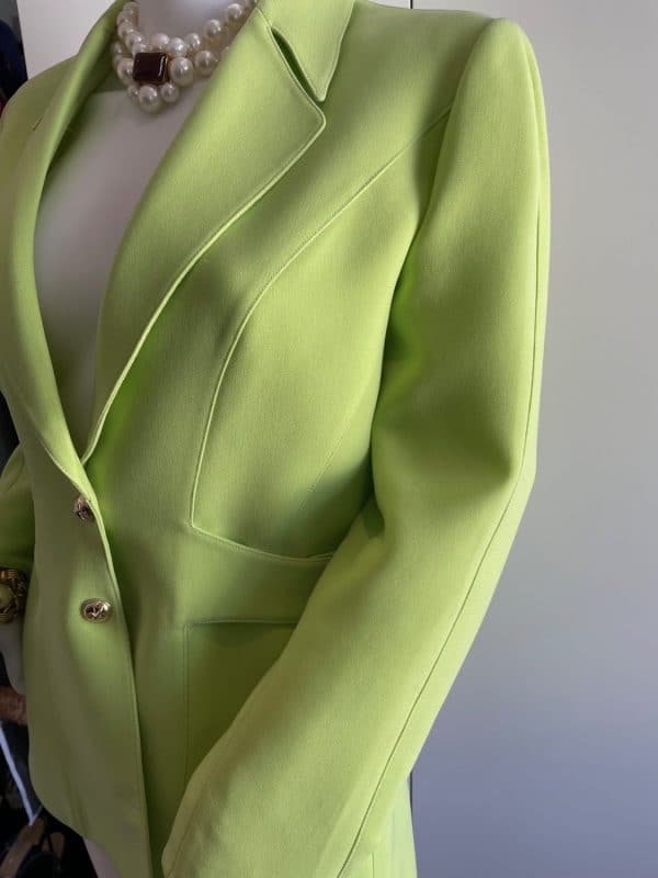 thierry mugler couture rare sculptural curved jacket blazer c.1990s