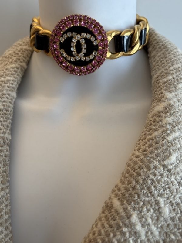 chanel choker necklace 1995 by karl lagerfeld