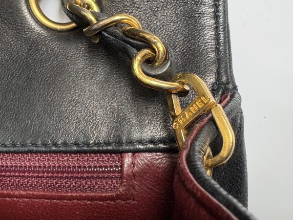 chanel vintage diana navy shoulder flap bag c.1991 1994
