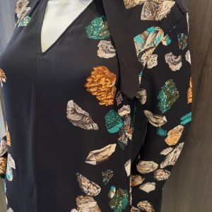 hermÈs bow tie blouse shirt mineraux mineral by hugo grygkar fall/winter 2013/2014