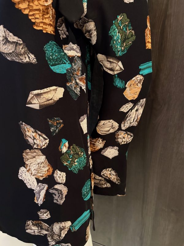 hermÈs bow tie blouse shirt mineraux mineral by hugo grygkar fall/winter 2013/2014