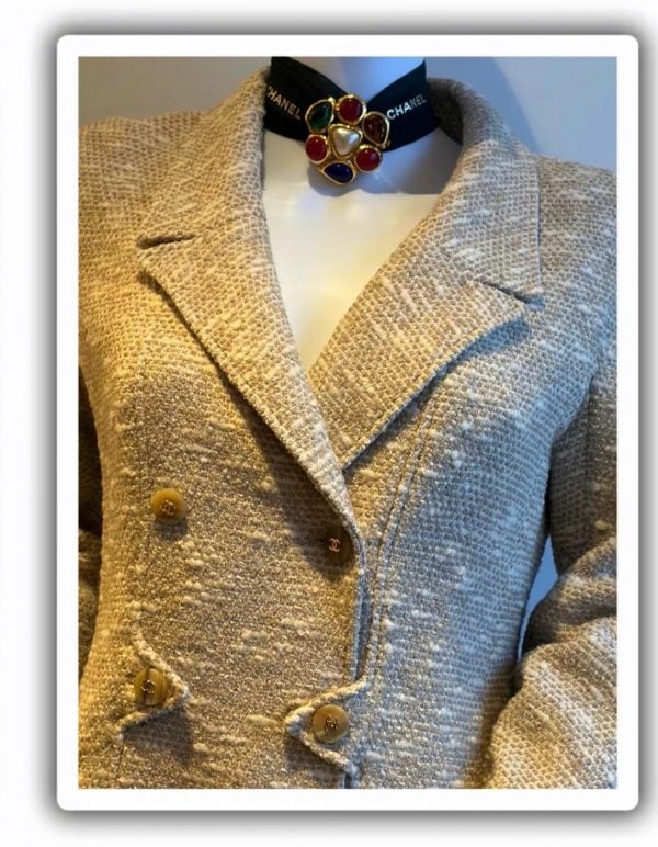 chanel by karl lagerfeld vintage gripoix multi camellia flower brooch collection 26 1991