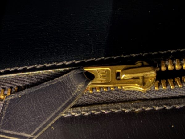 hermÈs 1979 iconic kelly 32 navy blue box leather vintage 24k ghw