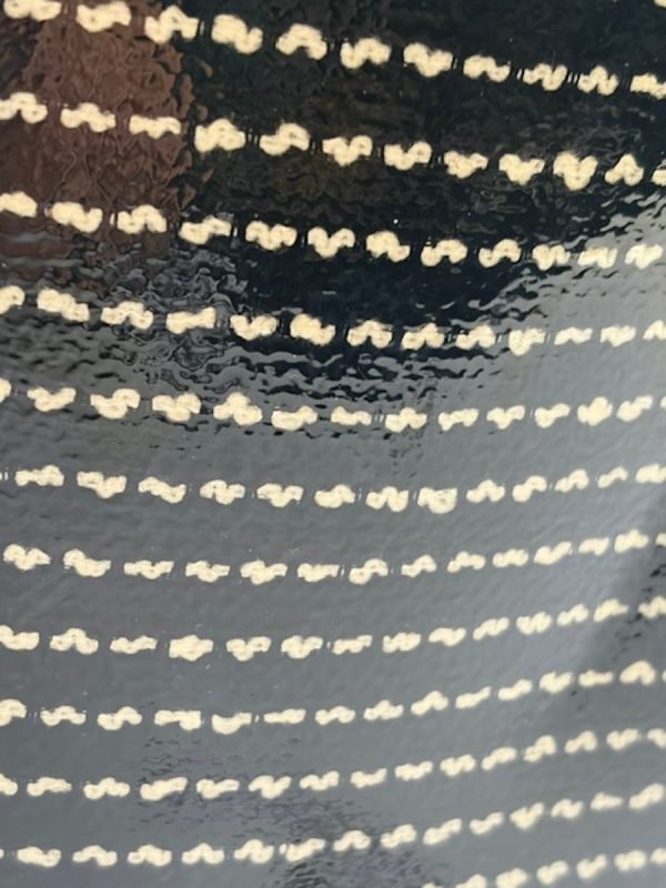 chanel 1991 vintage houndstooth rectangular tote 24k ghw black white bag