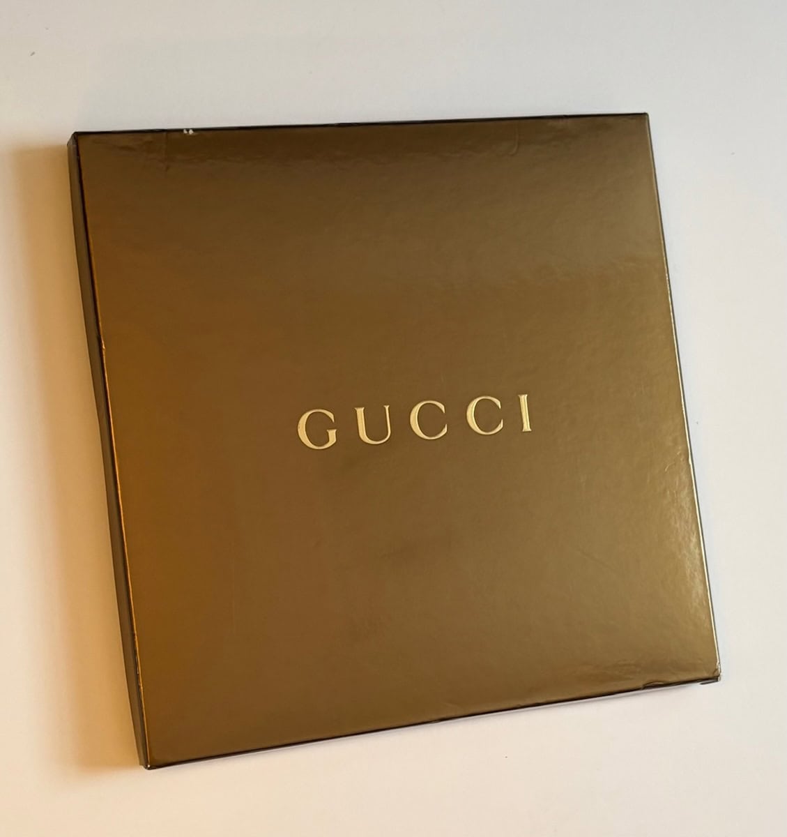 gucci vintage flora silk scarf by vittorio accornero c.1990s w/box