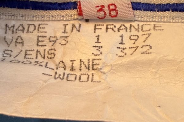 yves saint laurent variation vintage 2 pieces suit jacket & dress off white 1993