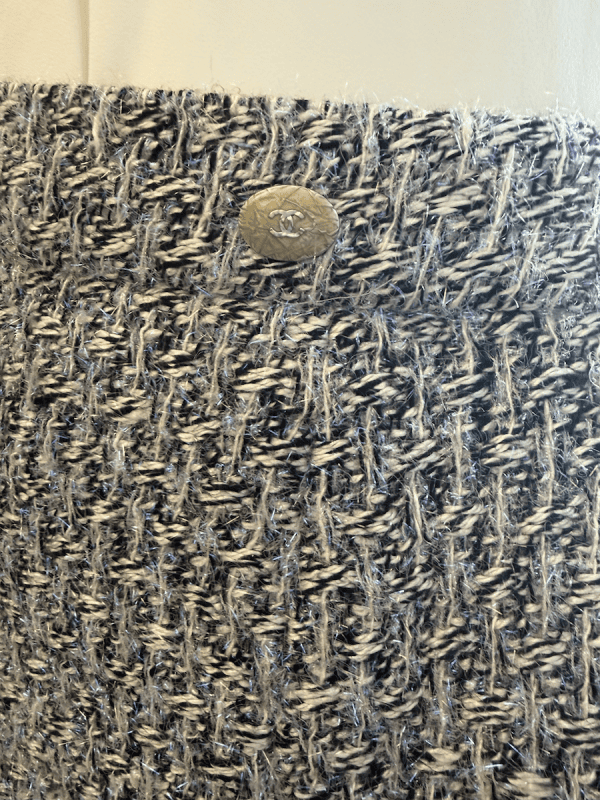 chanel 14a runway supermarket fantasy tweed skirt metallic multi 2014