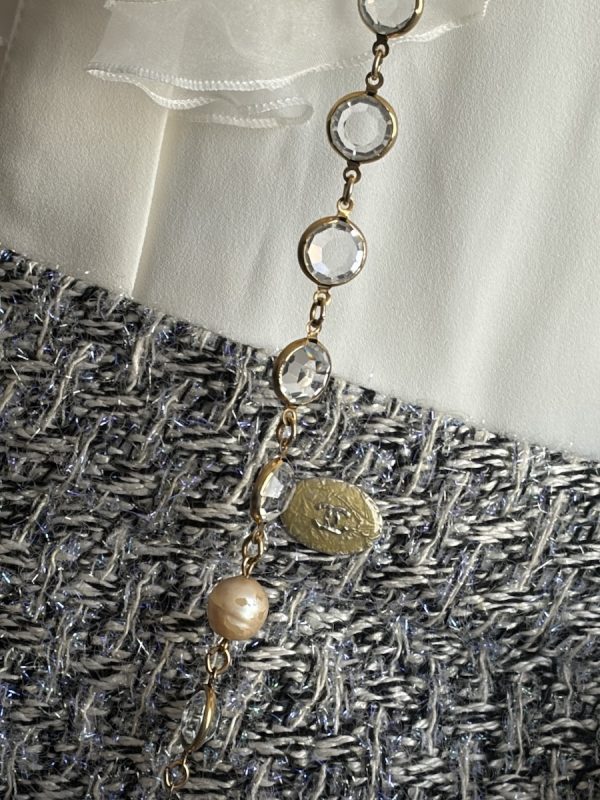 chanel 14a runway supermarket fantasy tweed skirt metallic multi 2014