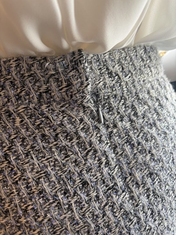 chanel 14a runway supermarket fantasy tweed skirt metallic multi 2014