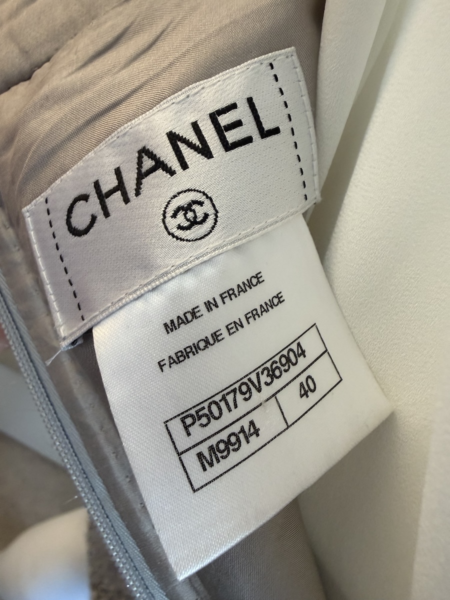 chanel 14a runway supermarket fantasy tweed skirt metallic multi 2014